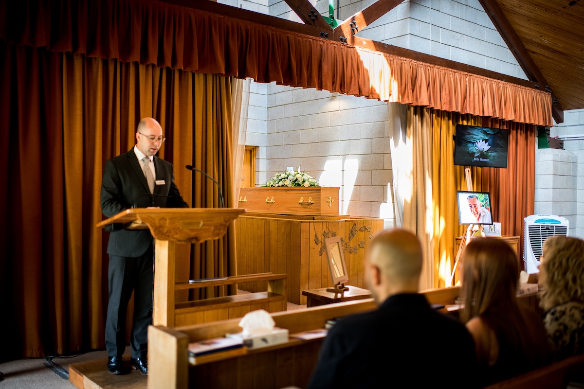 Roly Stannett funeral0086