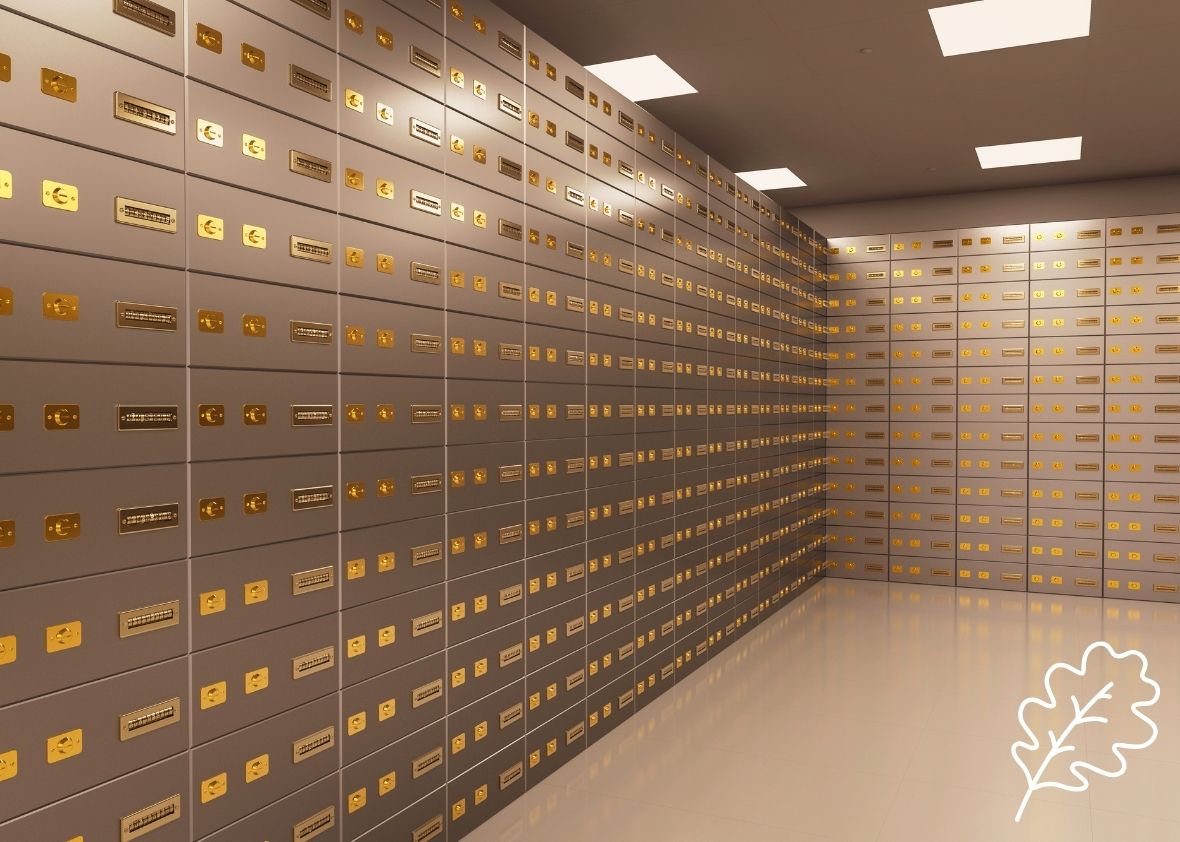 Secure storage room for mobile